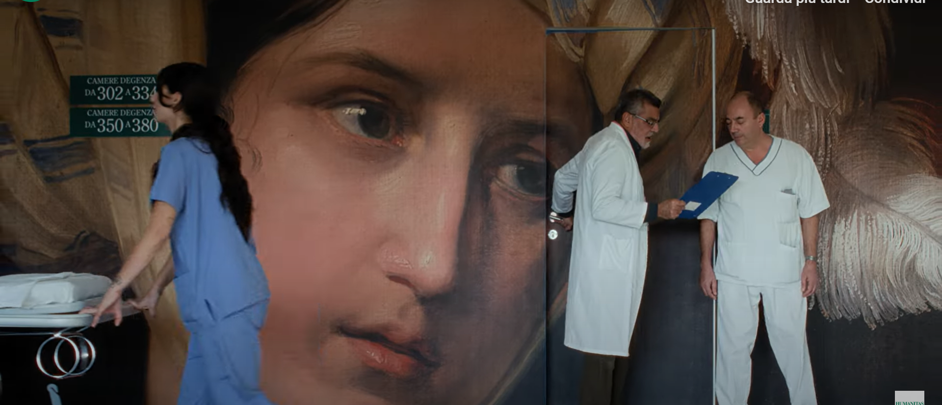 Rebecca, Giuseppe Molteni, Corridoio Humanitas Pio X, 2024