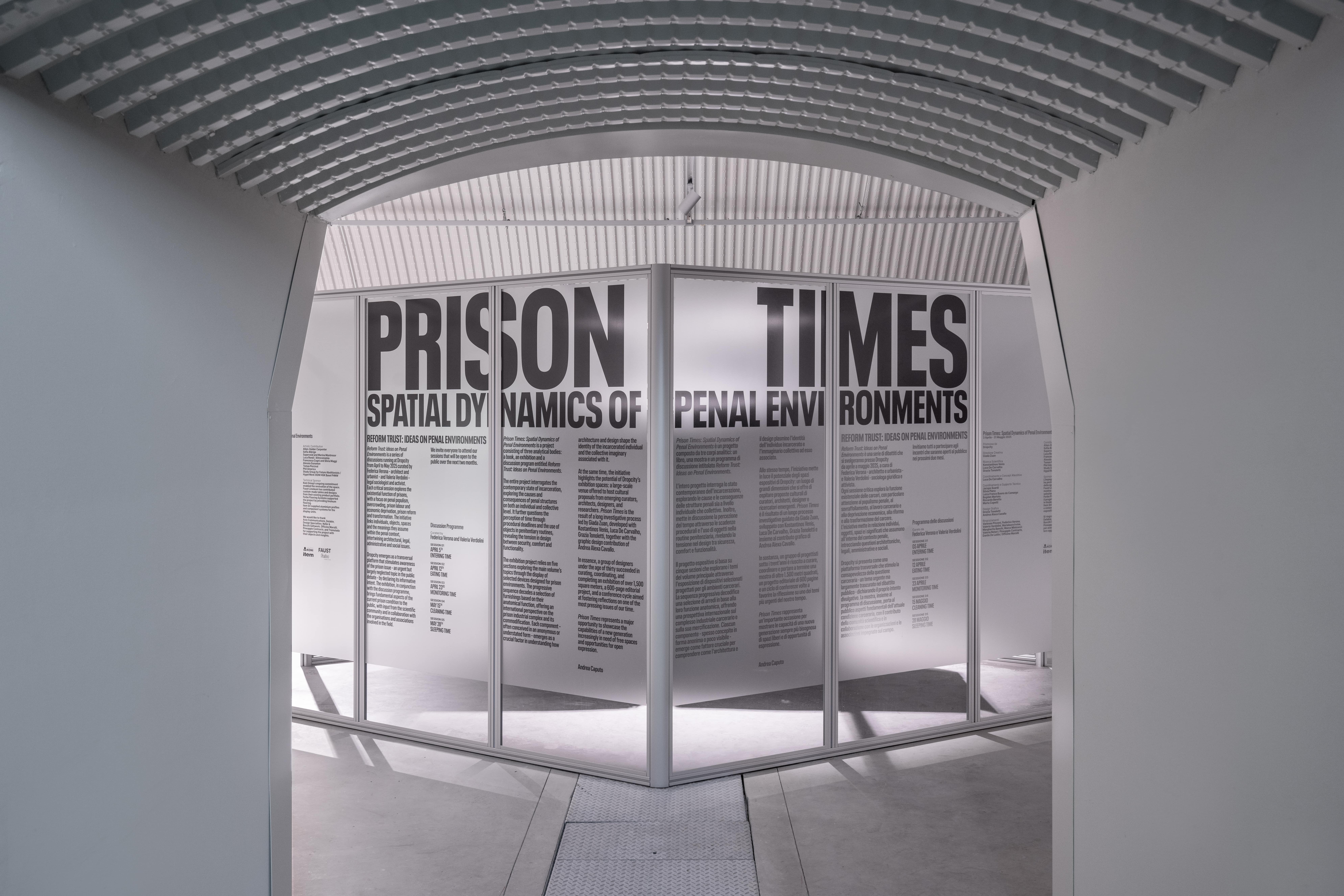 Prison Times: Spatial Dynamics of Penal Environments, Dropcity Milan, photography by Piercarlo Quecchia (DSL studio)