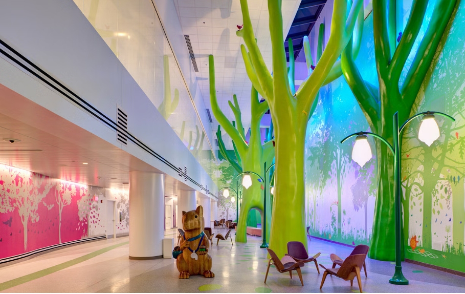 FKP Architects, Ralph Appelbaum Associates, Inc, Nationwide Children's Hospital Wayfinding + Experience Design, Columbus, nd