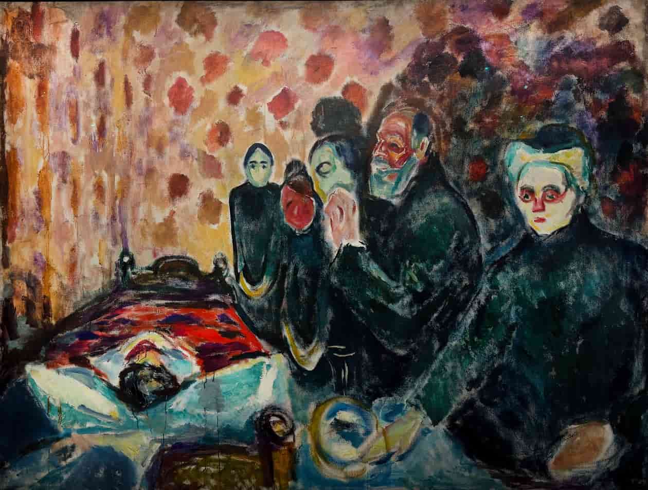 Lotta contro la morte, Edvard Munch, 1915