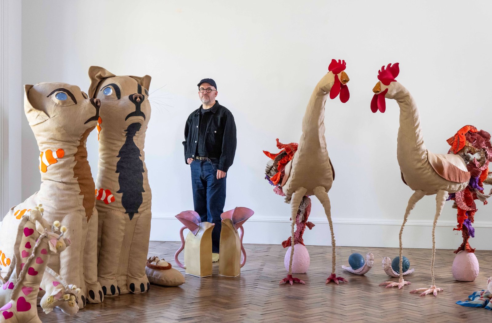 Jonathan Baldock, WYRD, Jupiter Artland Ballroom Gallery, 2025