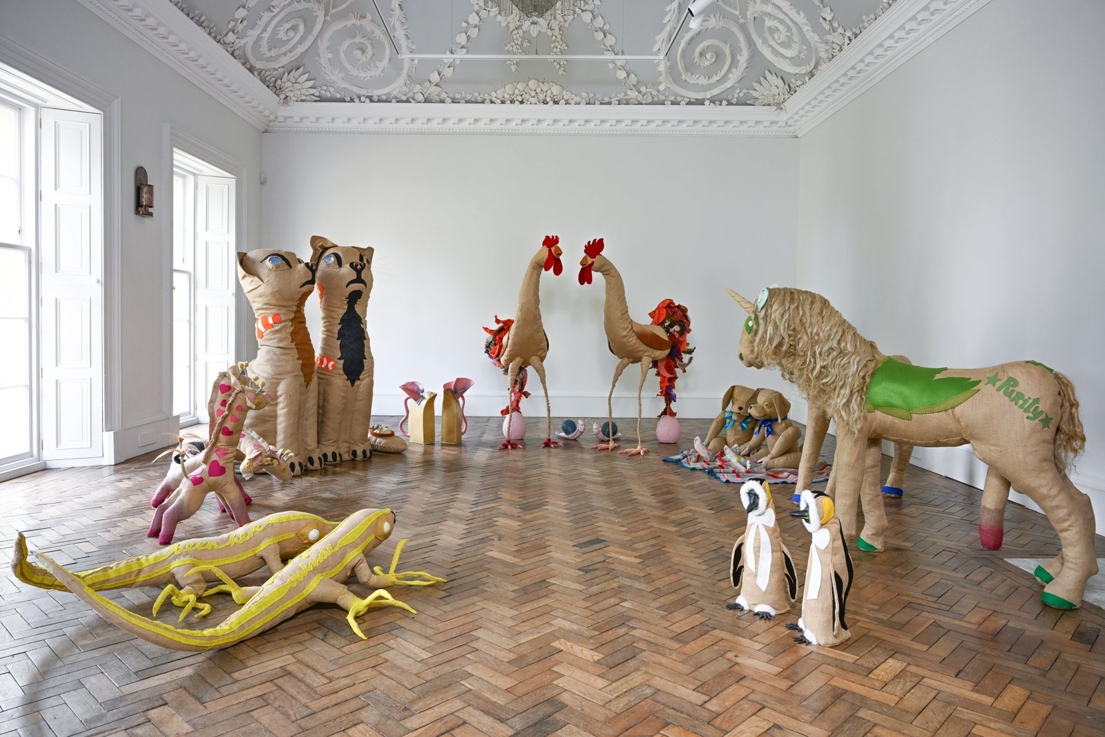 Jonathan Baldock, WYRD, Jupiter Artland Ballroom Gallery, 2025