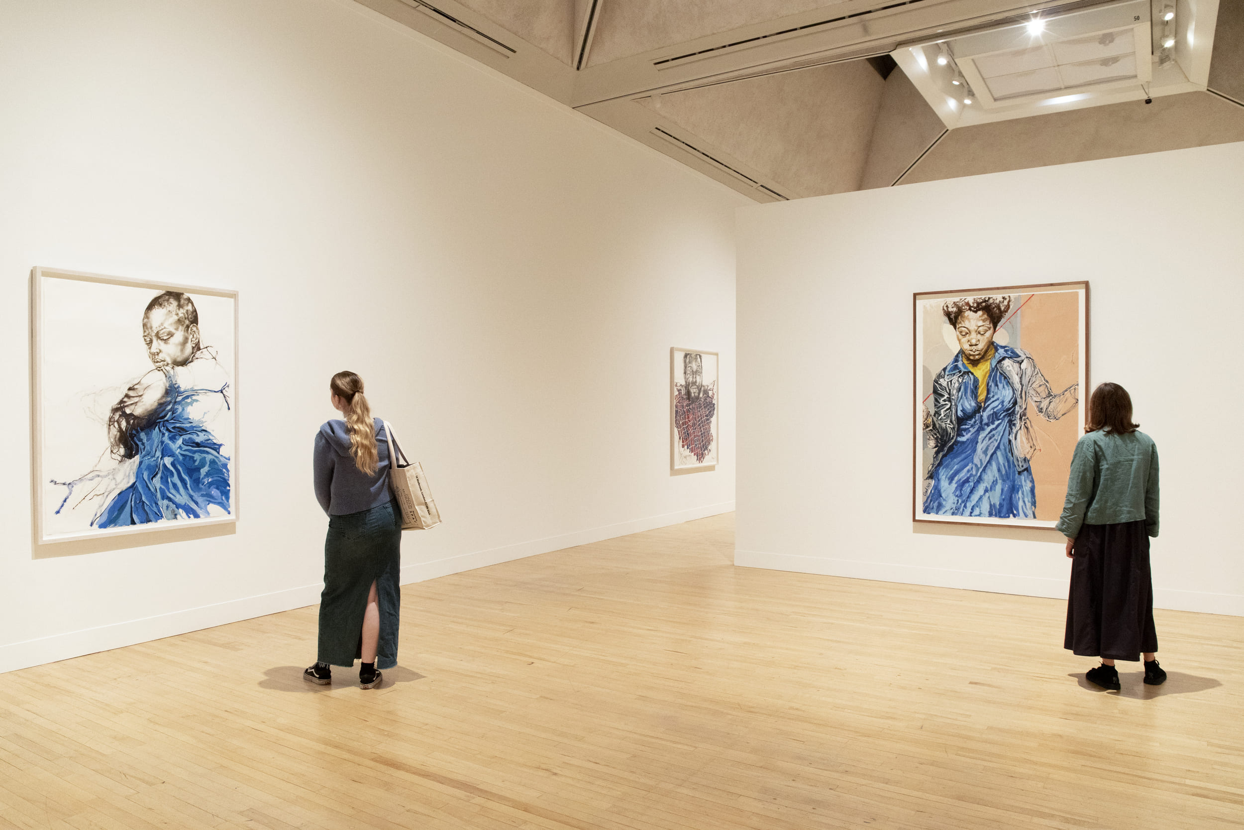 Installation view, Claudette Johnson’s presentation in Turner Prize 2024 at Tate Britain -  © Tate