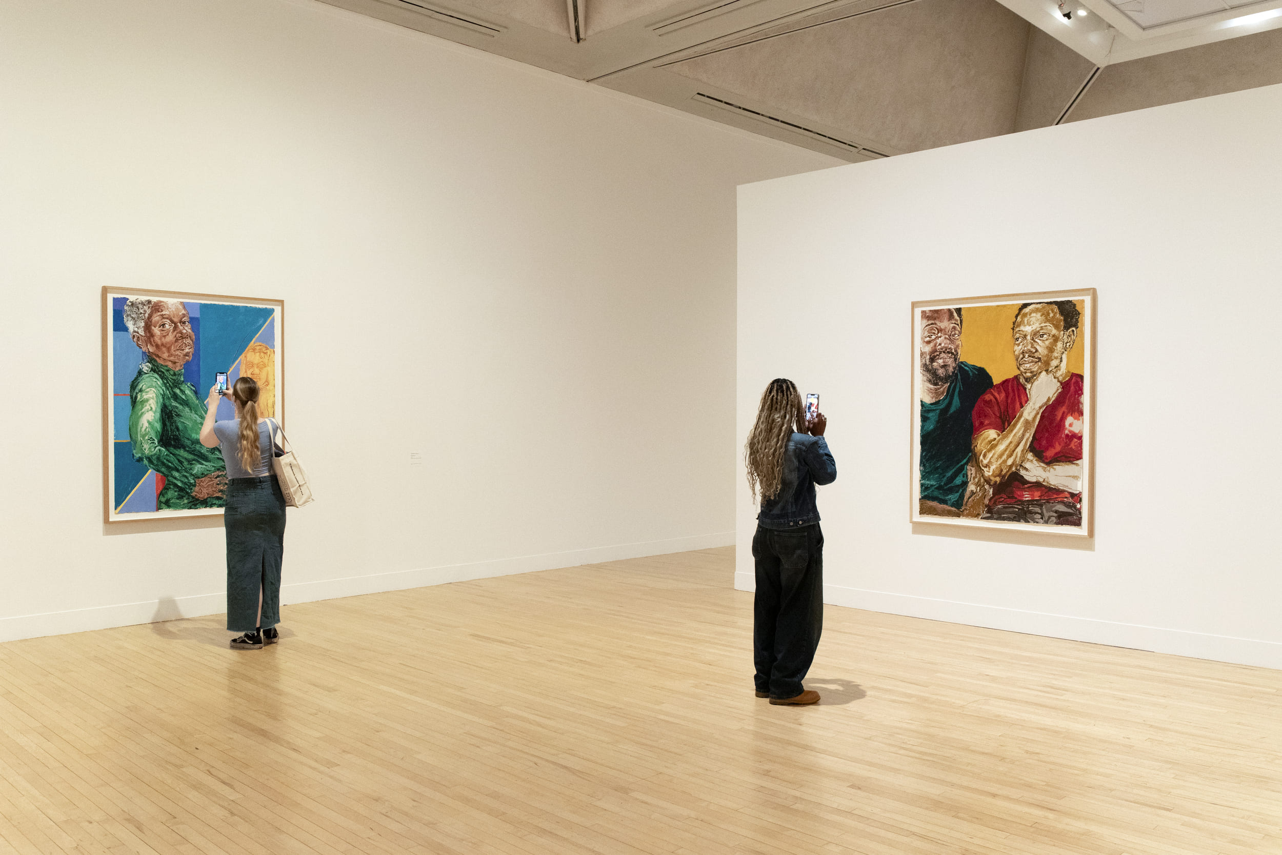 Installation view, Claudette Johnson’s presentation in Turner Prize 2024 at Tate Britain -  © Tate