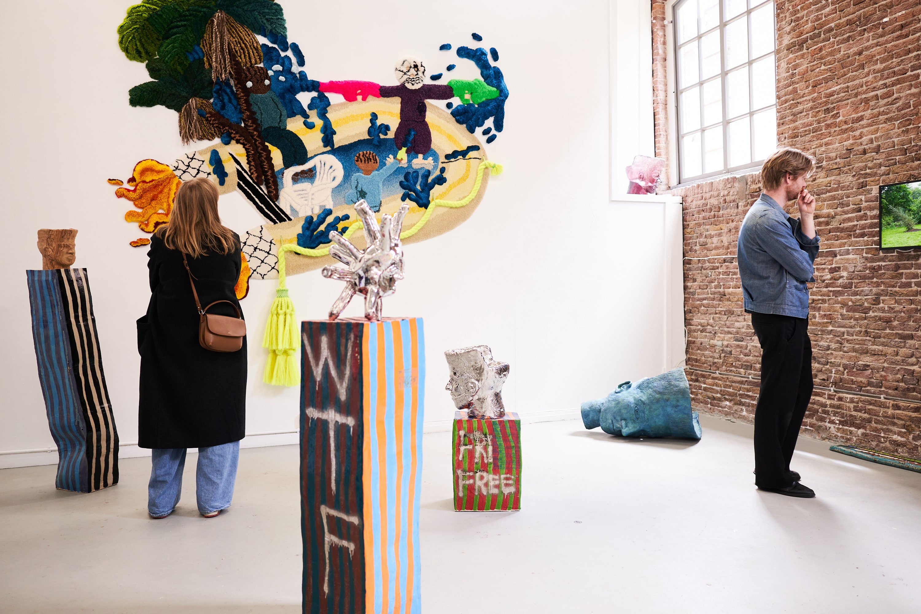 Susanne Khalil Yusef, Open Studios 2024, Amsterdam Art Week 2024, fotografia di Tomek Dersu Aaron