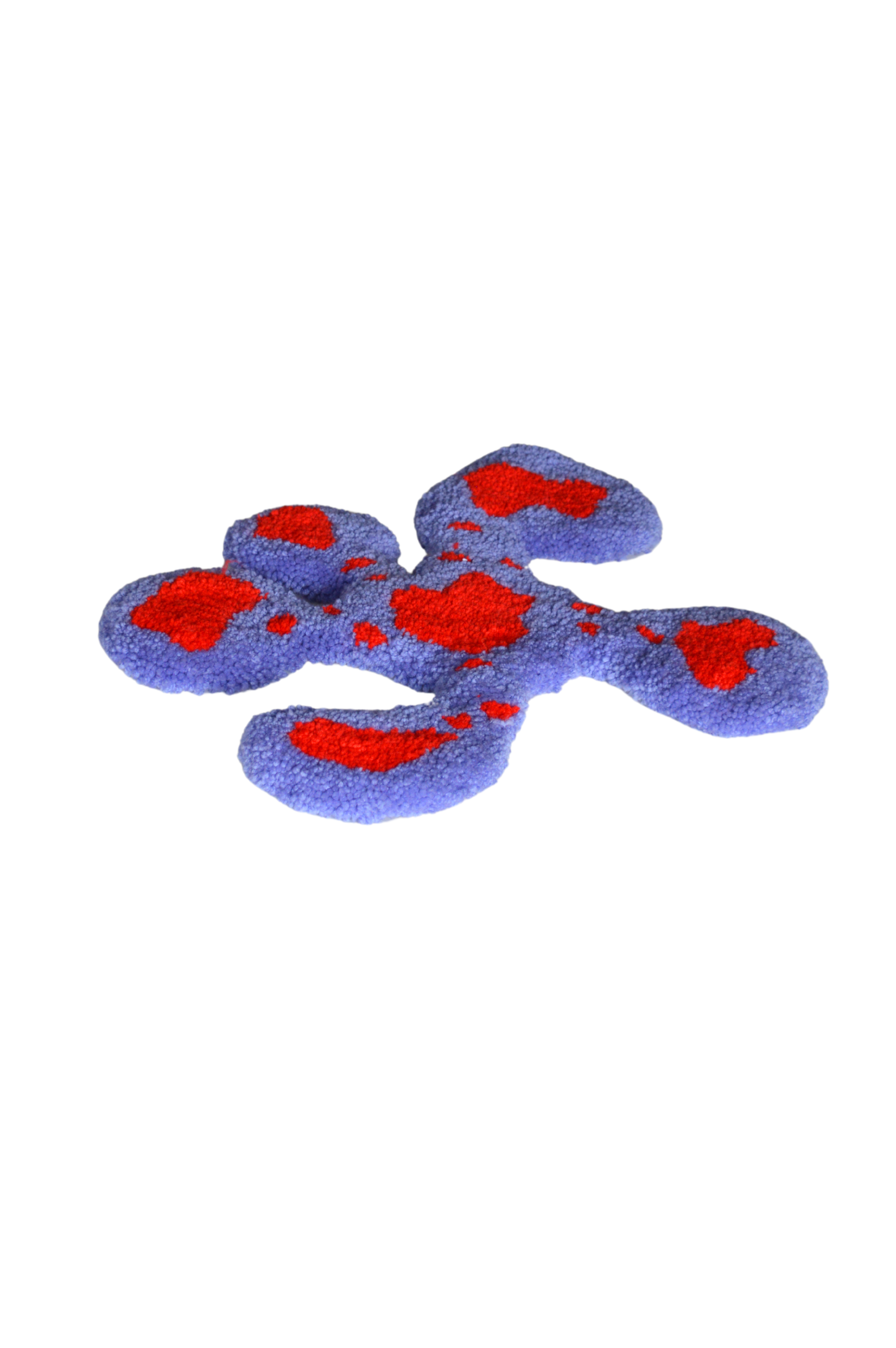 5’s Company Coaster Mat - LAVANDER/RED cover