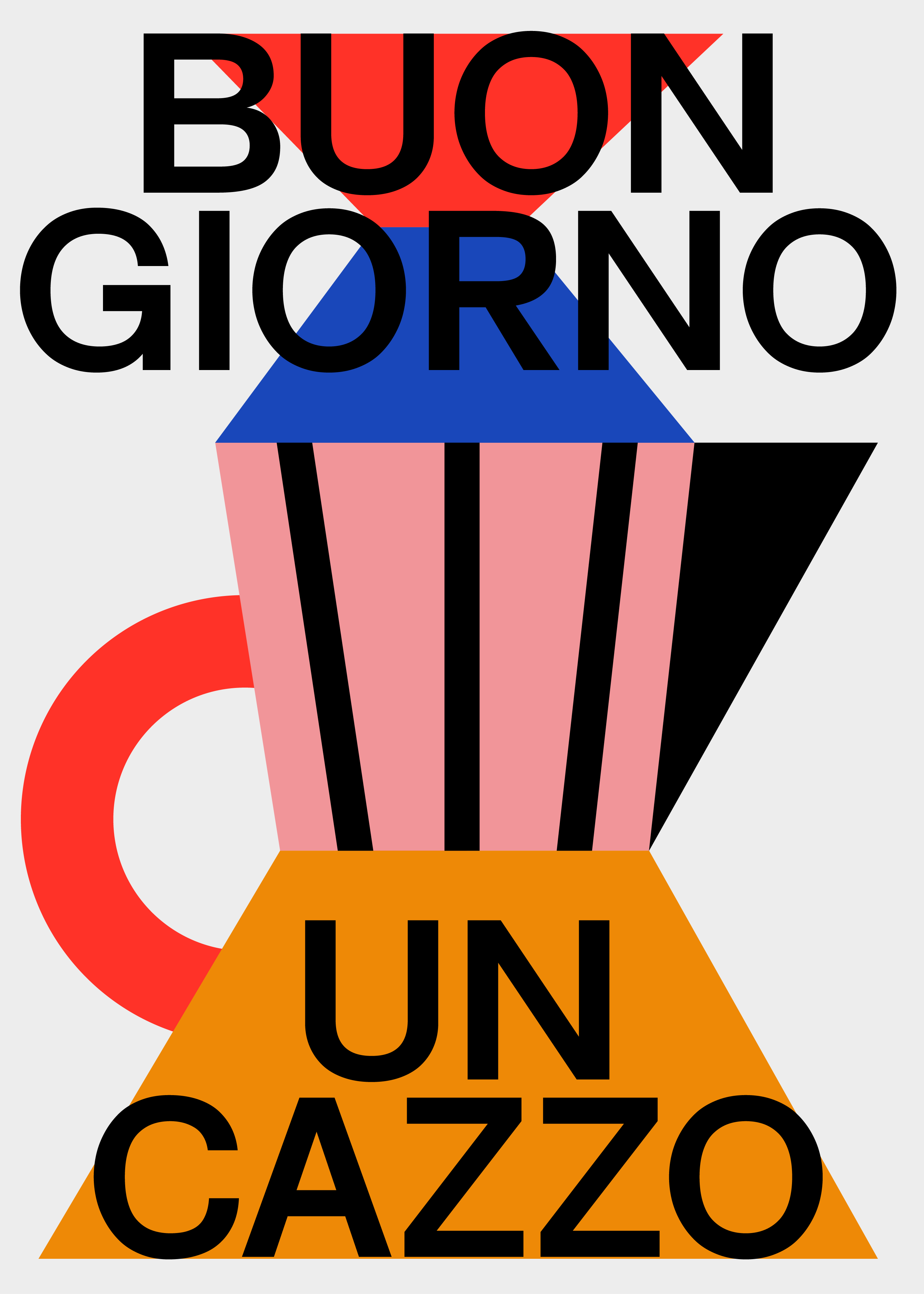 Buongiorno un cazzo print cover