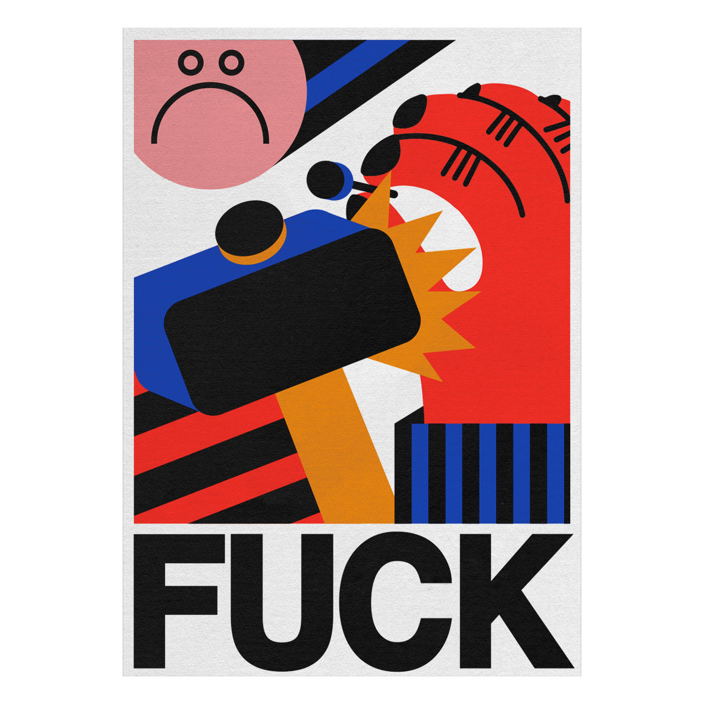 Fuck #004 print cover