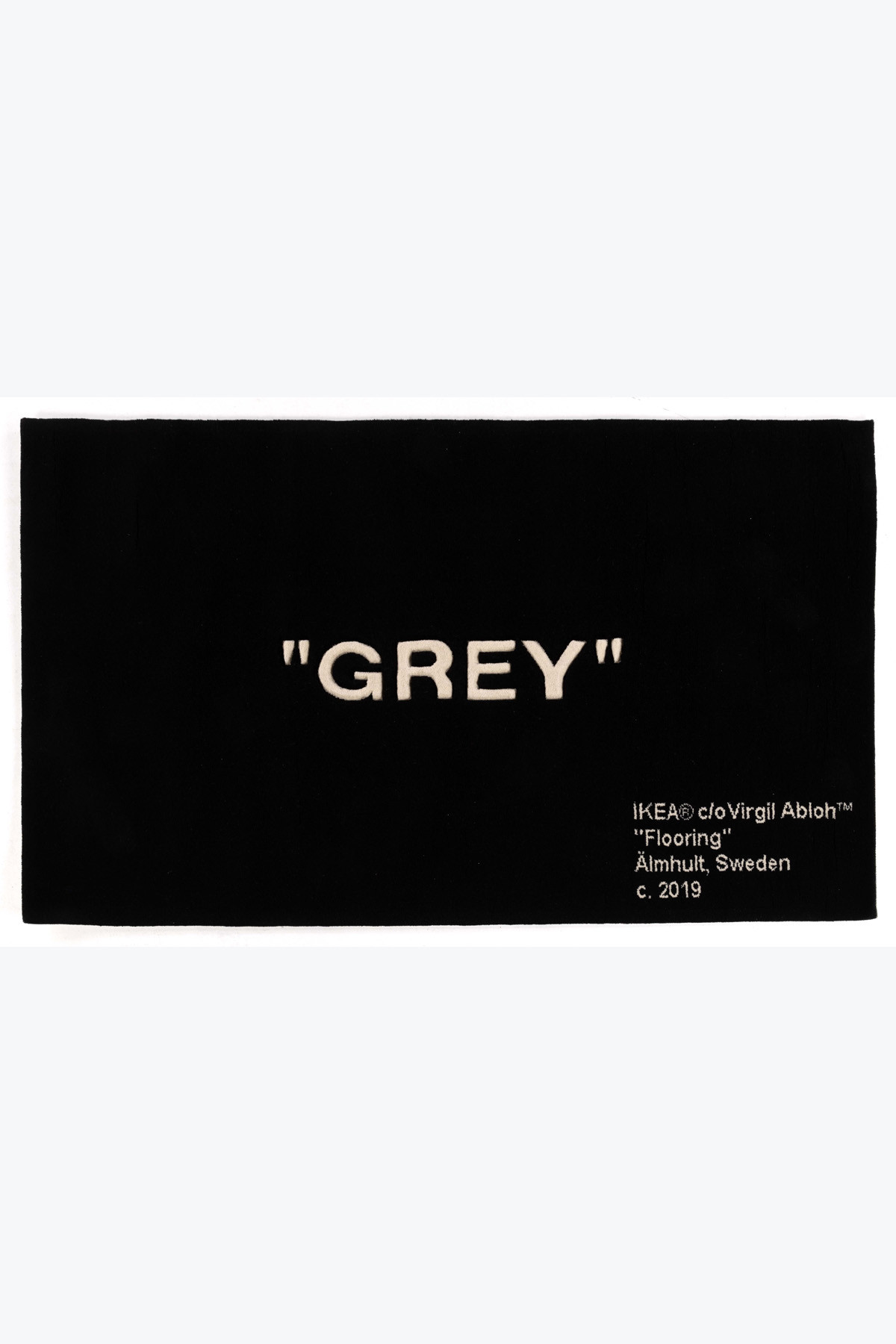 Tappeto "Grey" di Virgil Abloh cover