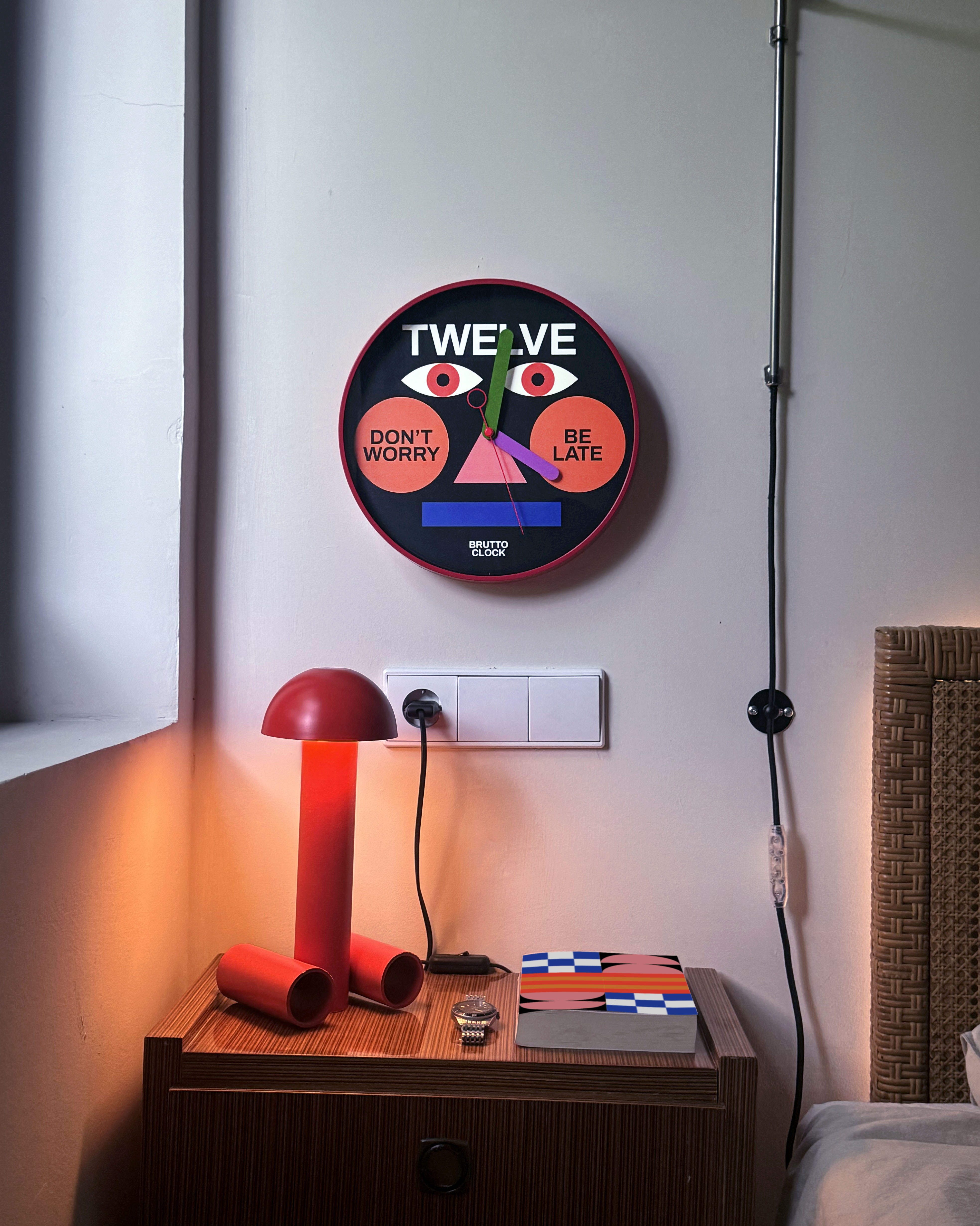 Be Late Clock cover