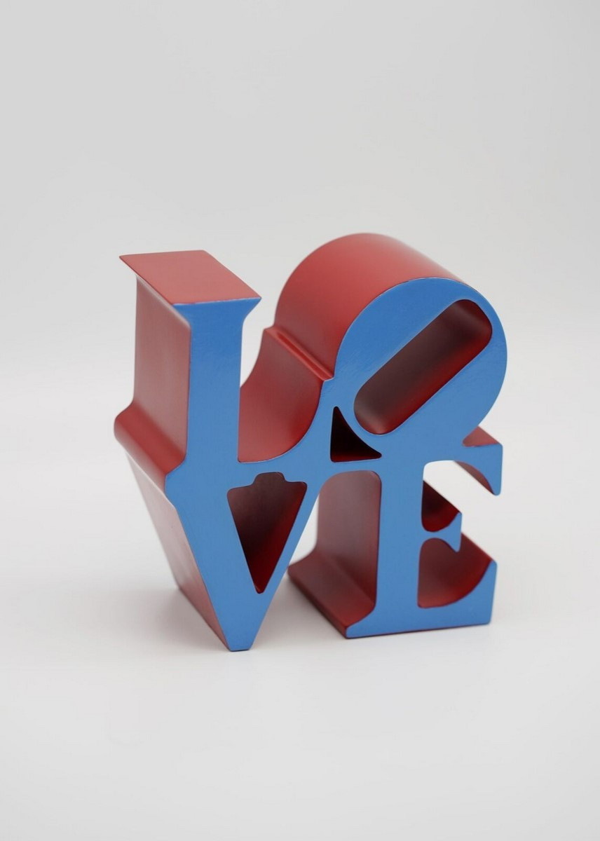 Love Blue & Red, 2018 - Robert Indiana cover