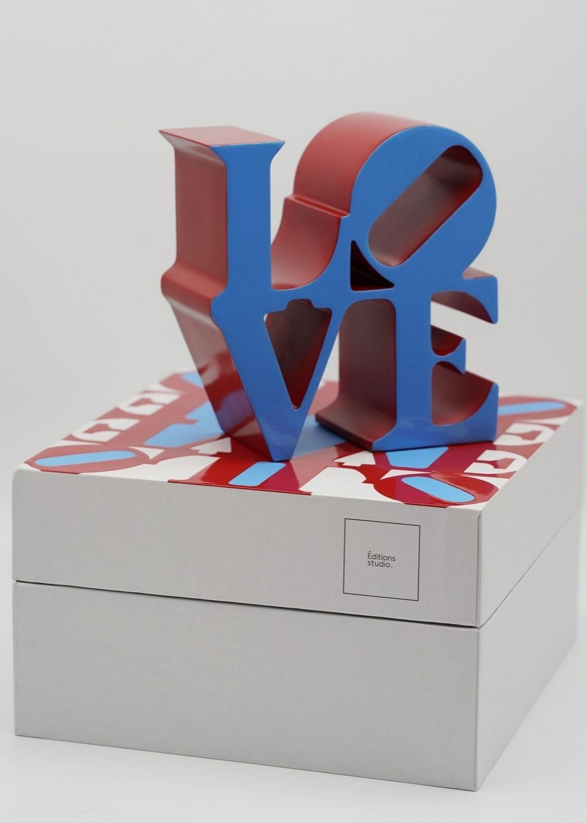 Love Blue & Red, 2018 - Robert Indiana cover