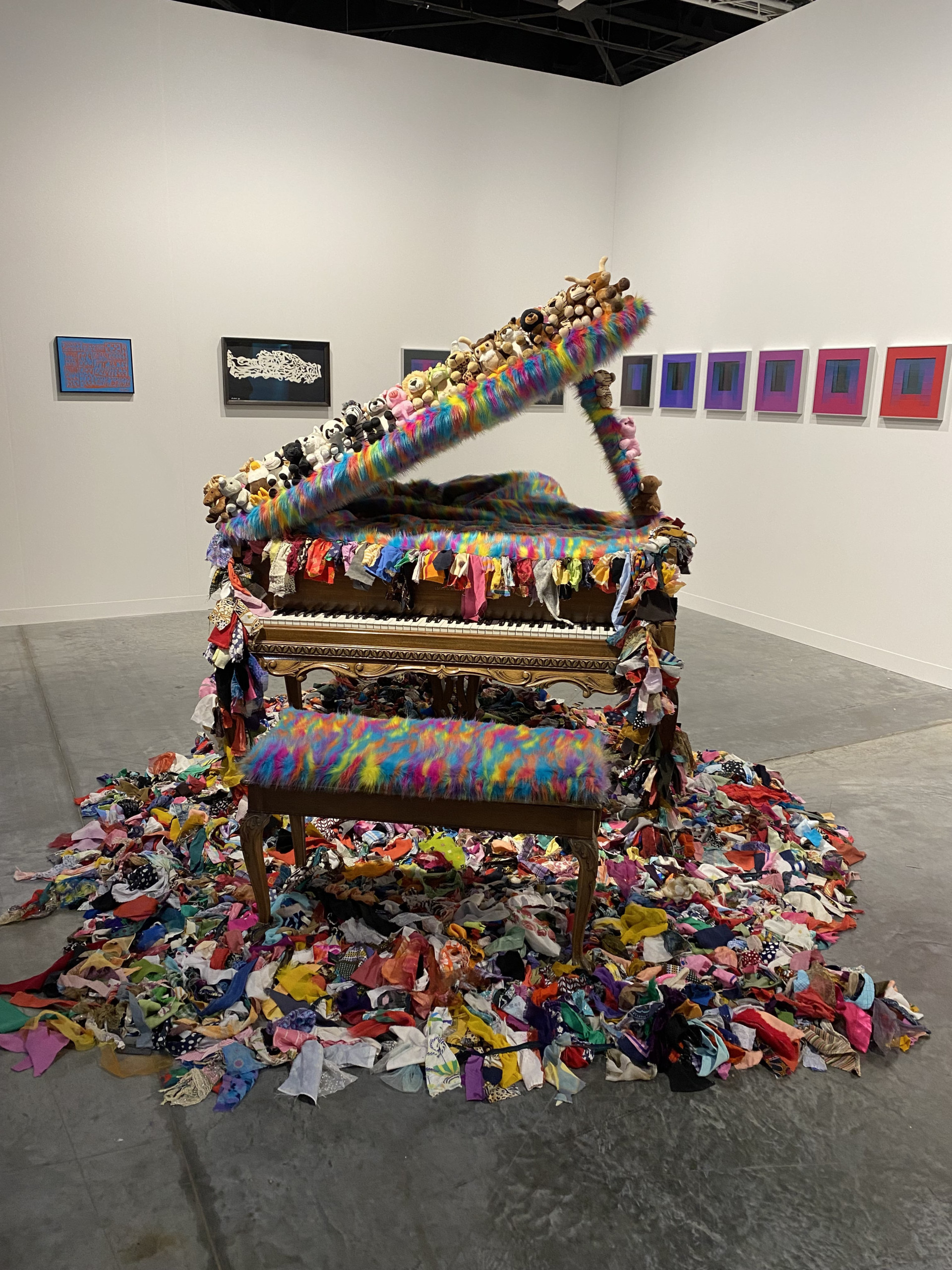 Charlemagne Palestine, Meredith Rosen Gallery. Art Basel Miami 2024