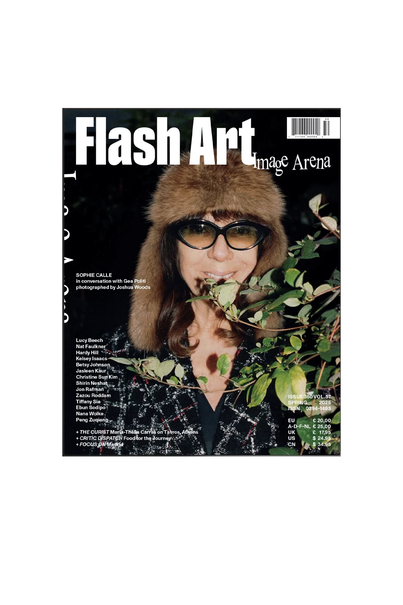 Flash Art International - No. 350 Vol.57 "Image Arena" Spring 2025 cover