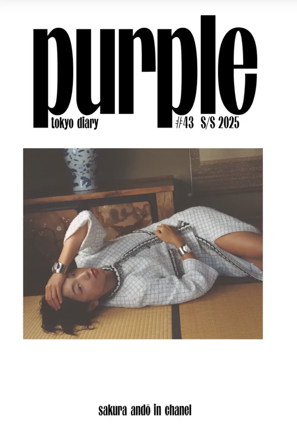 Purple Magazine cover