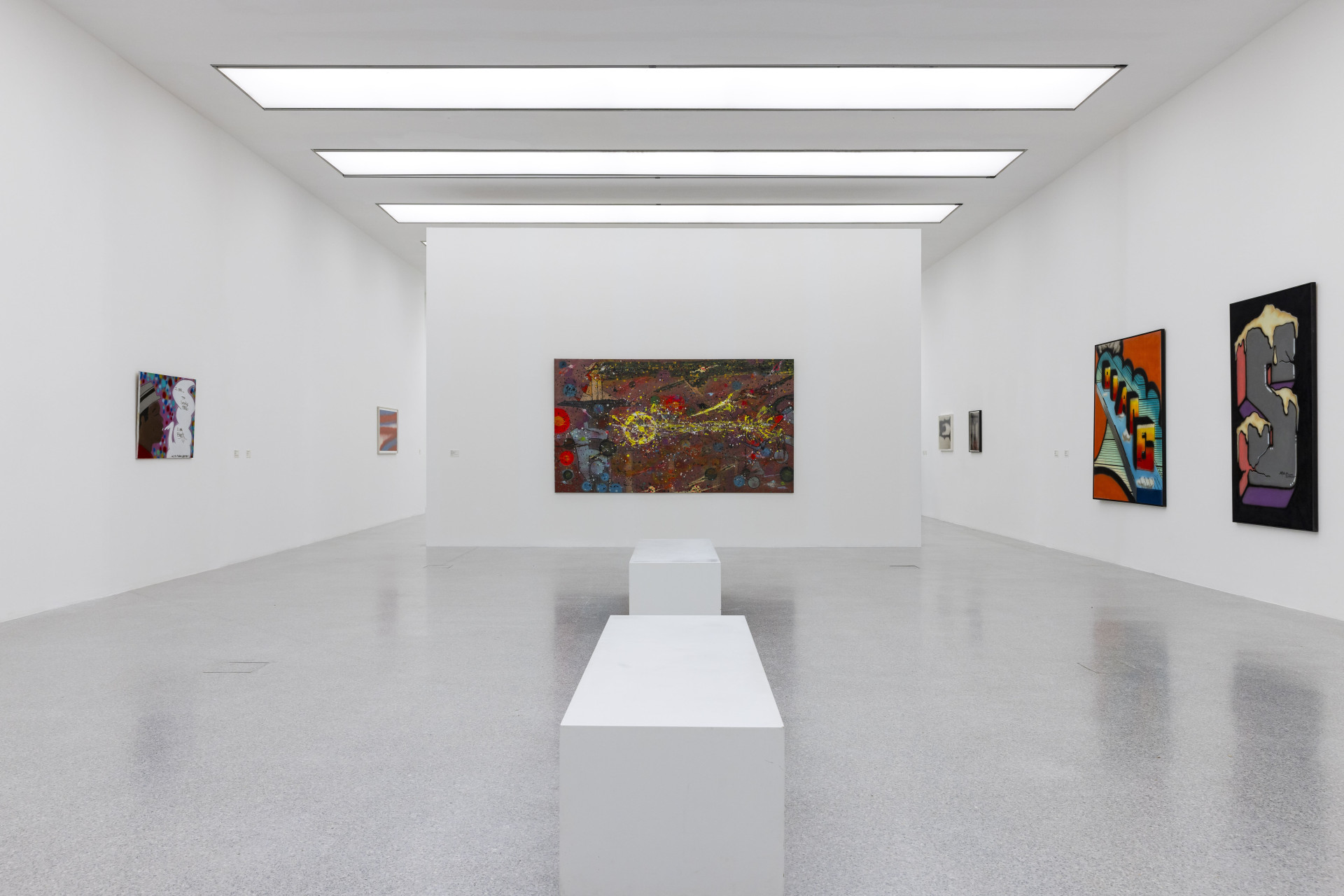 Exhibition view Graffiti, Museion, 2025. Photo: Luca Guadagnini.