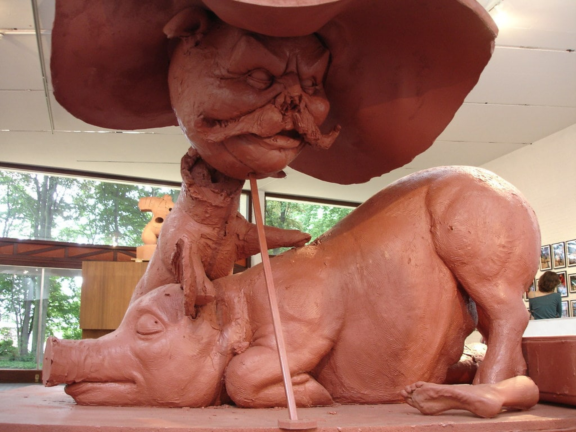 Paul McCarthy, Studi per porcelli, Mostra "AIR BORN AIR BORNE AIR PRESSURE", Antwerp Middelheim Museum, 2007