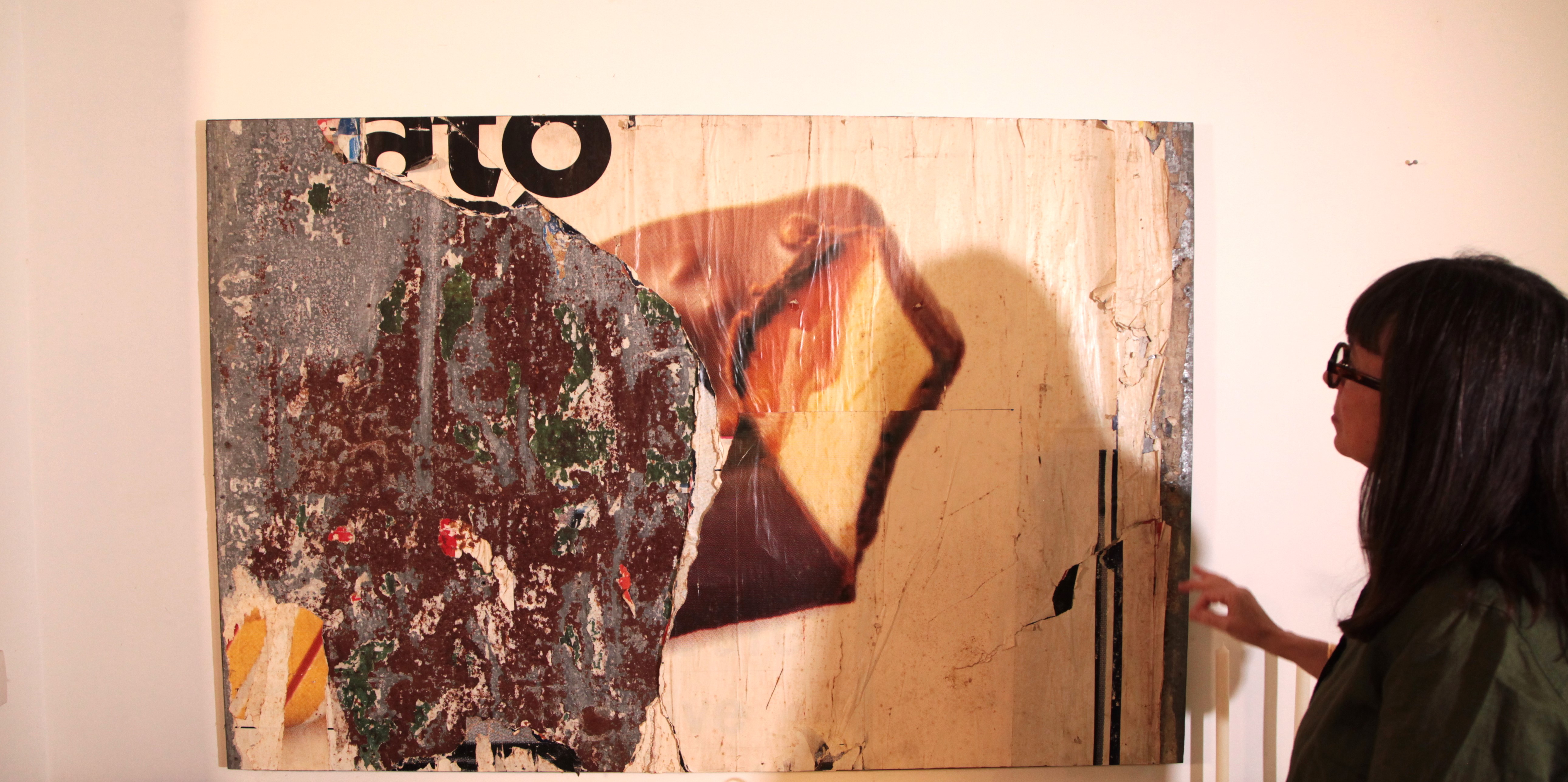 Antonella Soldaini and her collection in her home-studio in Rome cover