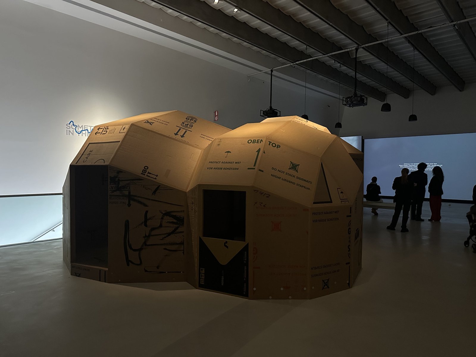 Something in the Water, installation view, photography by ®Luis Do Rosario, courtesy of Fondazione MAXXI