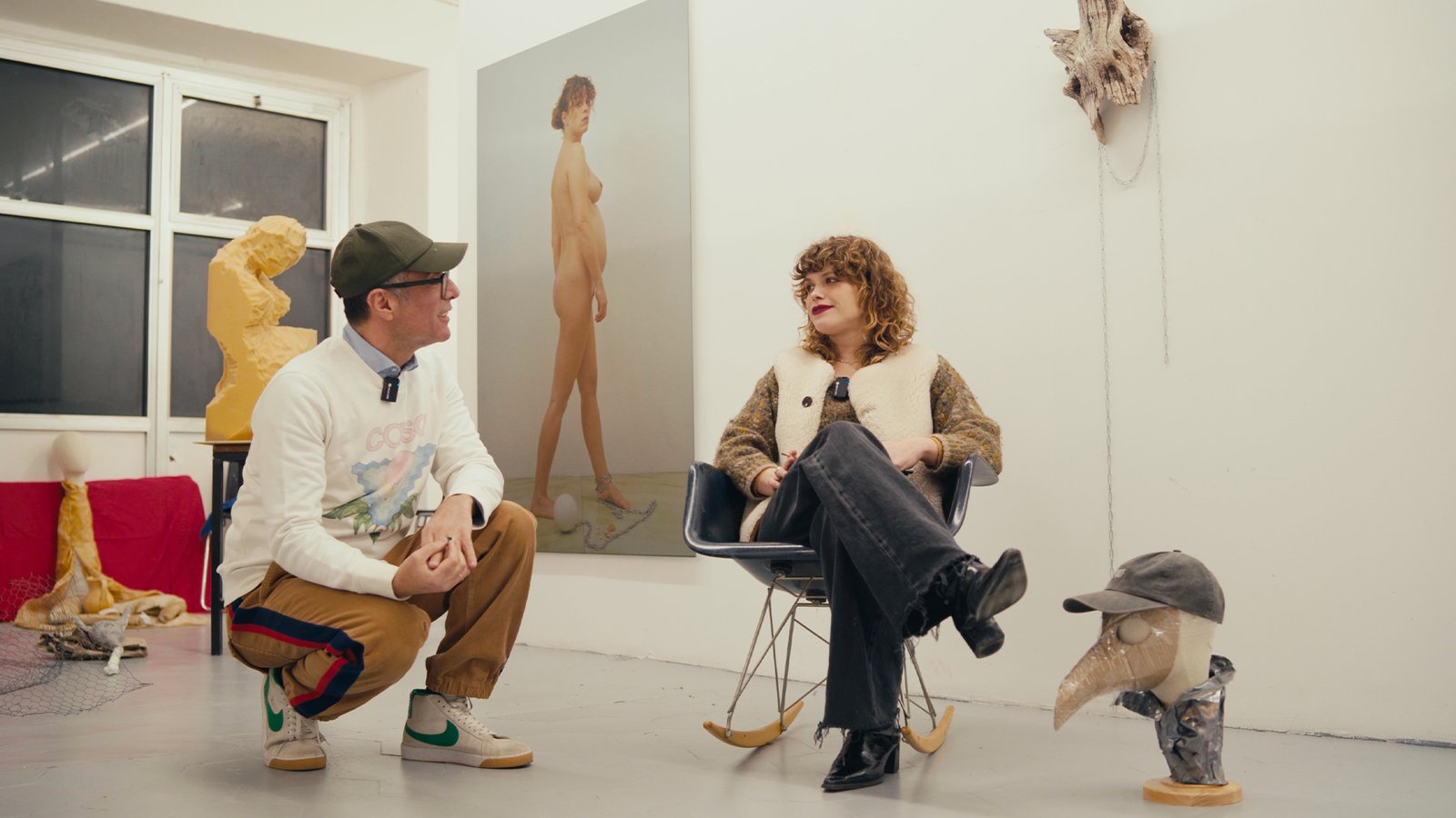 STUDIO VISIT WITH MARGAUX BRICLER: FRENCH ARTIST BETWEEN MOTHERHOOD, FREEDOM AND THE HUMAN BODY cover