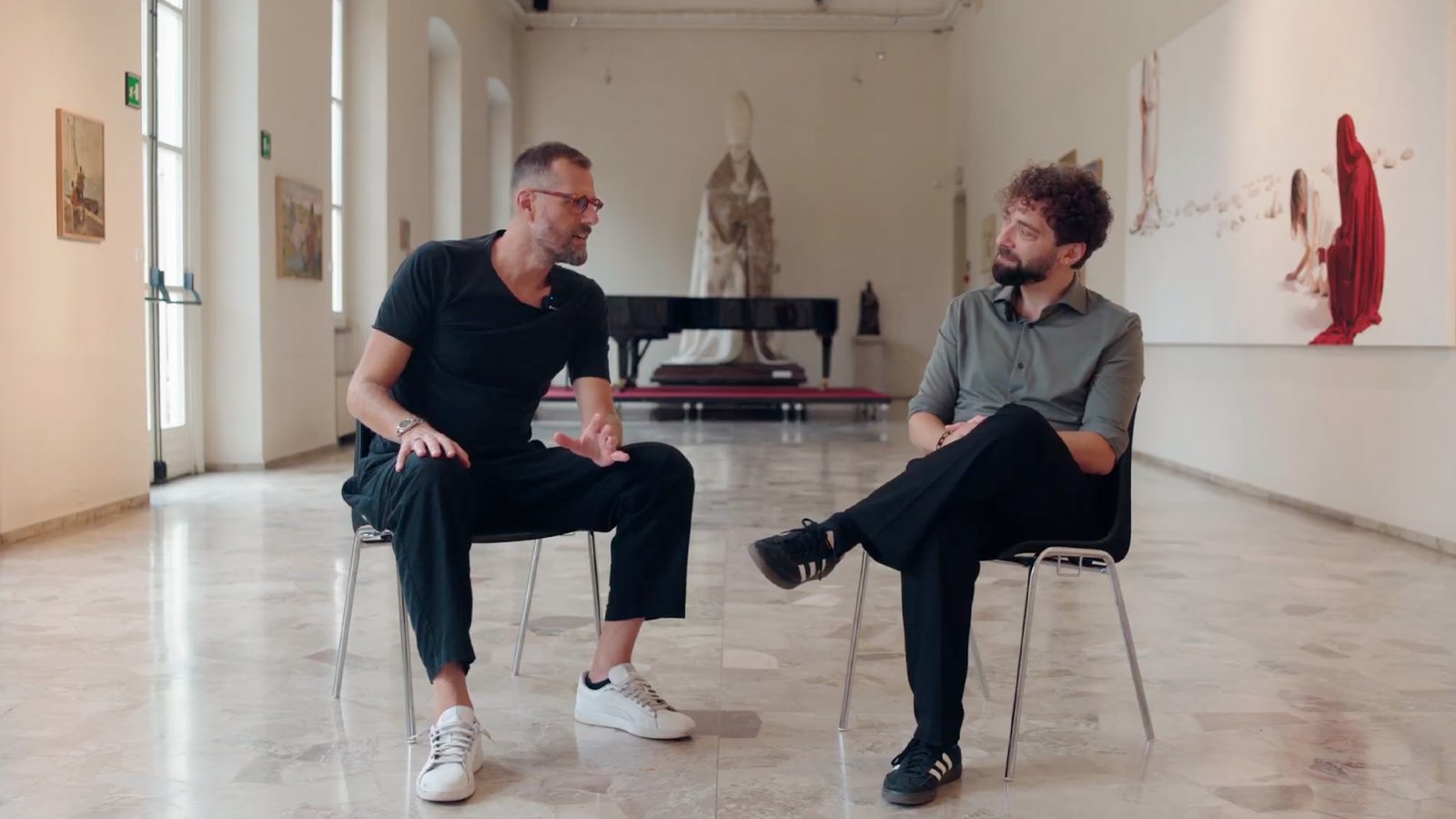Interview with Leo Ragno: between memory and contemporary painting at Villa Clerici cover